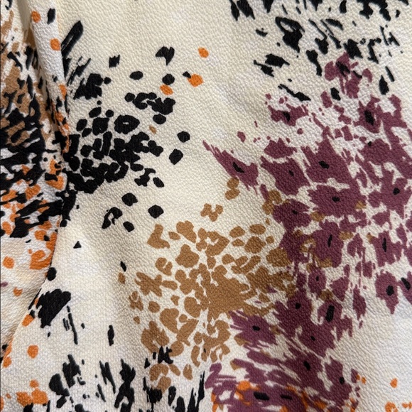 NY Collection Abstract Print Dress PS NWOT Fit & Flare Petite Style - Picture 9 of 10